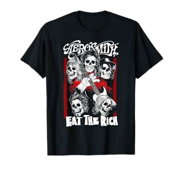 Aerosmith エアロスミス バンドTシャツ Eat The Rich Amazon.com: Aerosmith - Eat the Rich T-Shirt : Clothing
